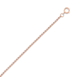 1420 Pink Gold Filled 020 Rolo Chain Necklace (1mm)