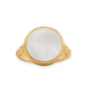 Antique Style Mother of Pearl Ring